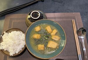 Green curry with extra tofu   at Green Inn - Nhà hàng thuần chay in Hanoi