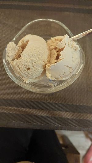 Salted Caramel icecream at Green Inn - Nhà hàng thuần chay in Hanoi