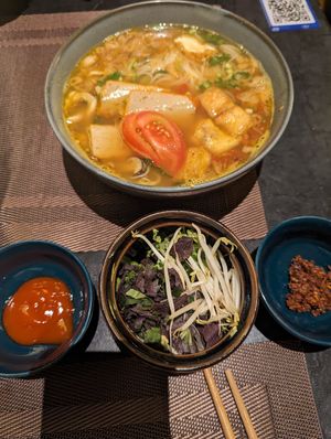 Bun rieu at Green Inn - Nhà hàng thuần chay in Hanoi