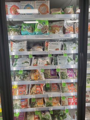 Frozen veggies at Better Health Market in Dearborn