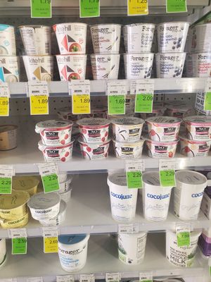 Yogurts at Better Health Market in Dearborn