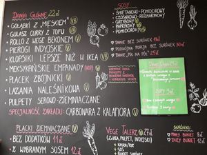 Menu 2 at Karrotka in Torun