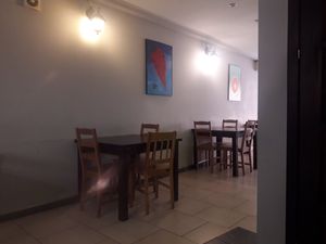 Some seating inside at Karrotka in Torun