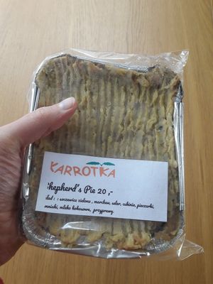 Karrotka's delicious shepherd's pie at Karrotka in Torun