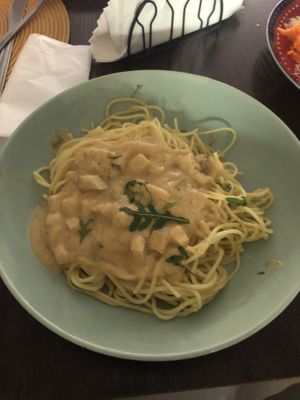 Carbonara  at Karrotka in Torun