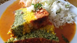 Roast millet at Karrotka in Torun