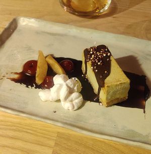 Pistachio ice cream at Apaja in Tampere