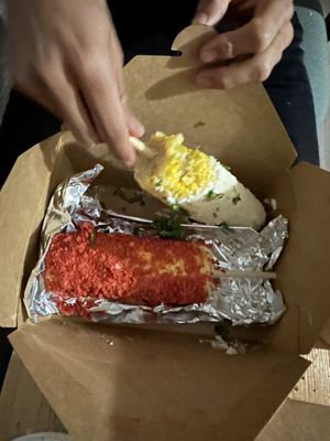 Taki elote  at Penelope's Vegan Taqueria - Andersonville in Chicago