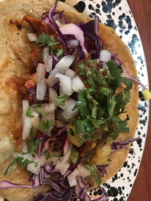 Cauliflower taco  at Penelope's Vegan Taqueria - Andersonville in Chicago