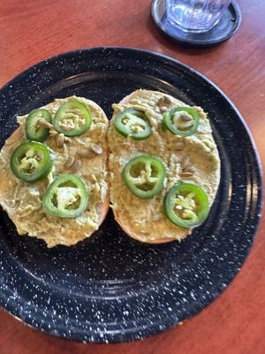 Avocado toast  #Veganuary at Penelope's Vegan Taqueria - Andersonville in Chicago