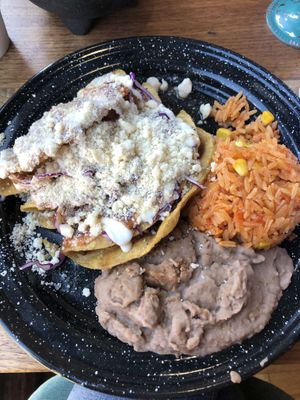 Potato tacos  at Penelope's Vegan Taqueria - Andersonville in Chicago