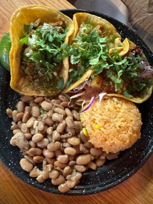 Taco dinner at Penelope's Vegan Taqueria - Andersonville in Chicago
