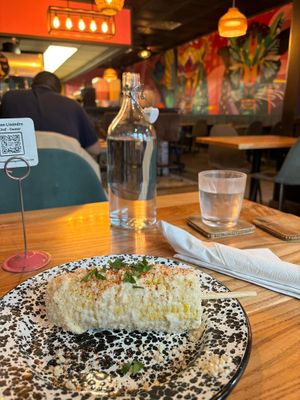 Street Corn on the cob (not a cup)  at Penelope's Vegan Taqueria - Andersonville in Chicago