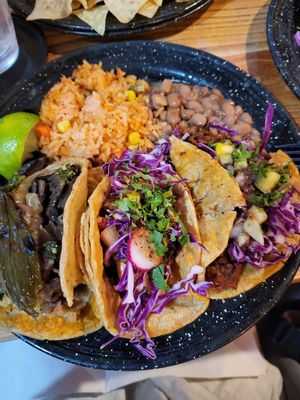 Taco Dinner at Penelope's Vegan Taqueria - Andersonville in Chicago