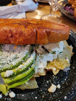 Torta at Penelope's Vegan Taqueria - Andersonville in Chicago