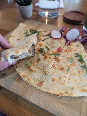 Quesadilla. at Penelope's Vegan Taqueria - Andersonville in Chicago
