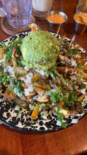 Carne asada fries at Penelope's Vegan Taqueria - Andersonville in Chicago