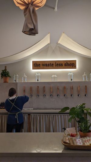 Bulk refill bar at The Waste Less Shop in Reno