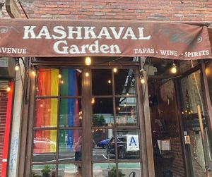 Front  at Kashkaval Garden in New York City