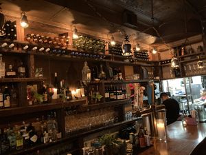 Inside at Kashkaval Garden in New York City