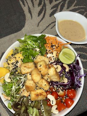 Bowl (very nice), but sauce has mayonaise inside  at Sabai Sabai Viewpoint & Lounge in Koh Lanta