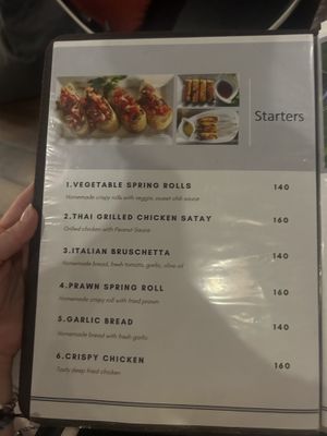 Menu February  at Sabai Sabai Viewpoint & Lounge in Koh Lanta