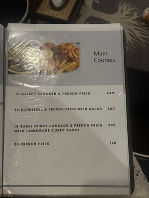 Menu February  at Sabai Sabai Viewpoint & Lounge in Koh Lanta