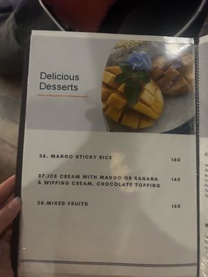 Menu February  at Sabai Sabai Viewpoint & Lounge in Koh Lanta