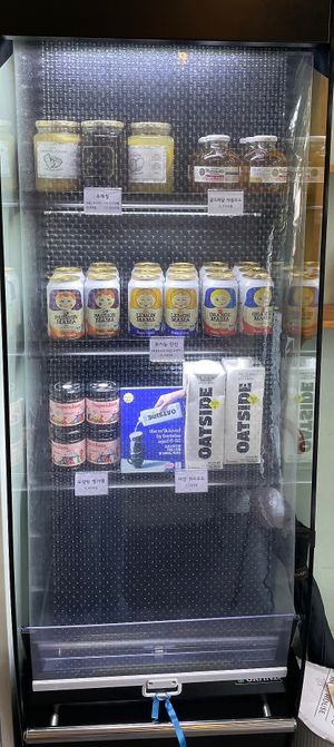 Here you can buy oatside oatmilk and other stuff  at Think Saler - 띵크샐러 이대본점 in Seoul