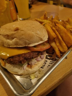 Hamburguesa Vegana, buenisima! at Klüg Burgers in Mallorca