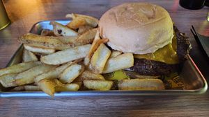 Menú vegan epicarda at Klüg Burgers in Mallorca