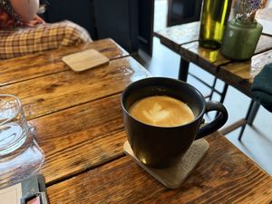   at Comewell's in North London