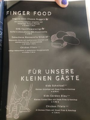 Finger food at Das Delicious in Vienna