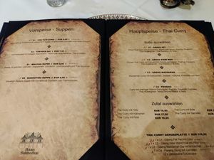 Suppen und Thai Curry's at Baan Sukhothai in Augsburg