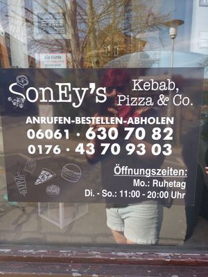  at SonEy's – Kebab, Pizza & Co. in Michelstadt