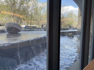 View from dining area  at Mitsitam Native Foods Cafe in Washington