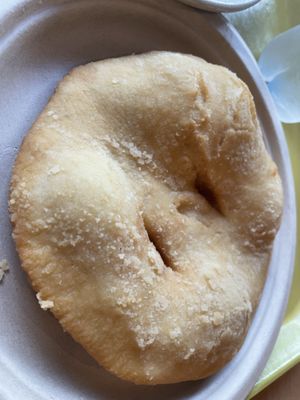 Plain fry bread option (taco, or cinnamon also options)  at Mitsitam Native Foods Cafe in Washington