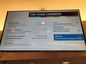 One of the food stations at Mitsitam Native Foods Cafe in Washington