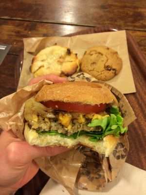 East side burgers vegan :) at East Side Burgers in Paris