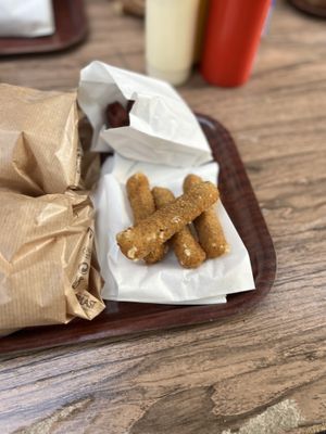 Mozza stick - 7€  at East Side Burgers in Paris