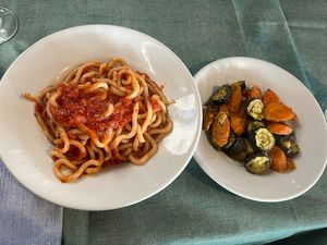   at Antica Trattoria Papei in Siena