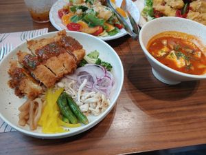 Tofu Cutlet (Katsu) at Plantude - I'Park Mall Yongsan in Seoul