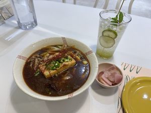 Dan dan noodle  at Plantude - I'Park Mall Yongsan in Seoul
