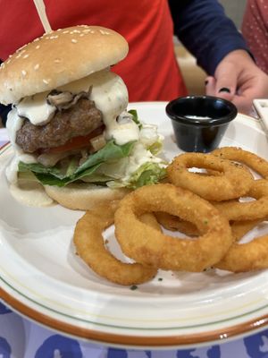 Nice burger  at Plantude - I'Park Mall Yongsan in Seoul