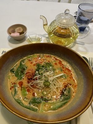 Tantan Ramen Soup  at Plantude - I'Park Mall Yongsan in Seoul