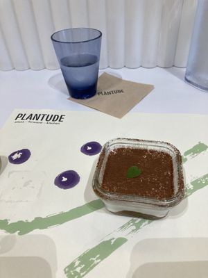 Tofu tiramisu, one of my ever aten best desserts  at Plantude - I'Park Mall Yongsan in Seoul