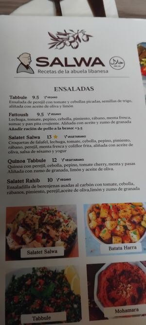  at Salwa Cocina Libanesa in Madrid