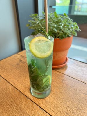 Herb Lemonade  at Good Green Things in Tokyo