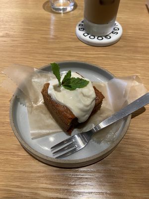 Carrot cake 😋  at Good Green Things in Tokyo
