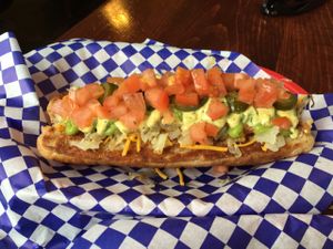 Hot dog lunch  at Dreamy Weenies in New Orleans